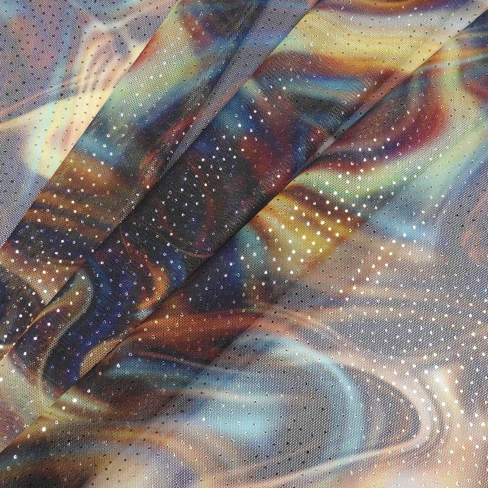 Muse On Glint - Printed Foiled Net