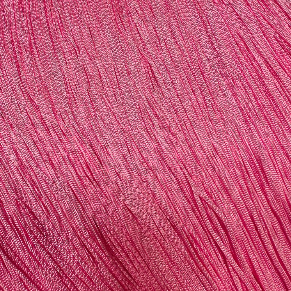 15cms Summer Pink Stretch Fringe 